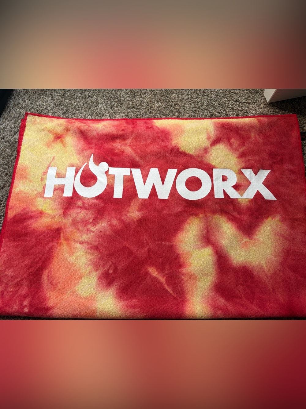 HOTWORX towel- Tie-Dye